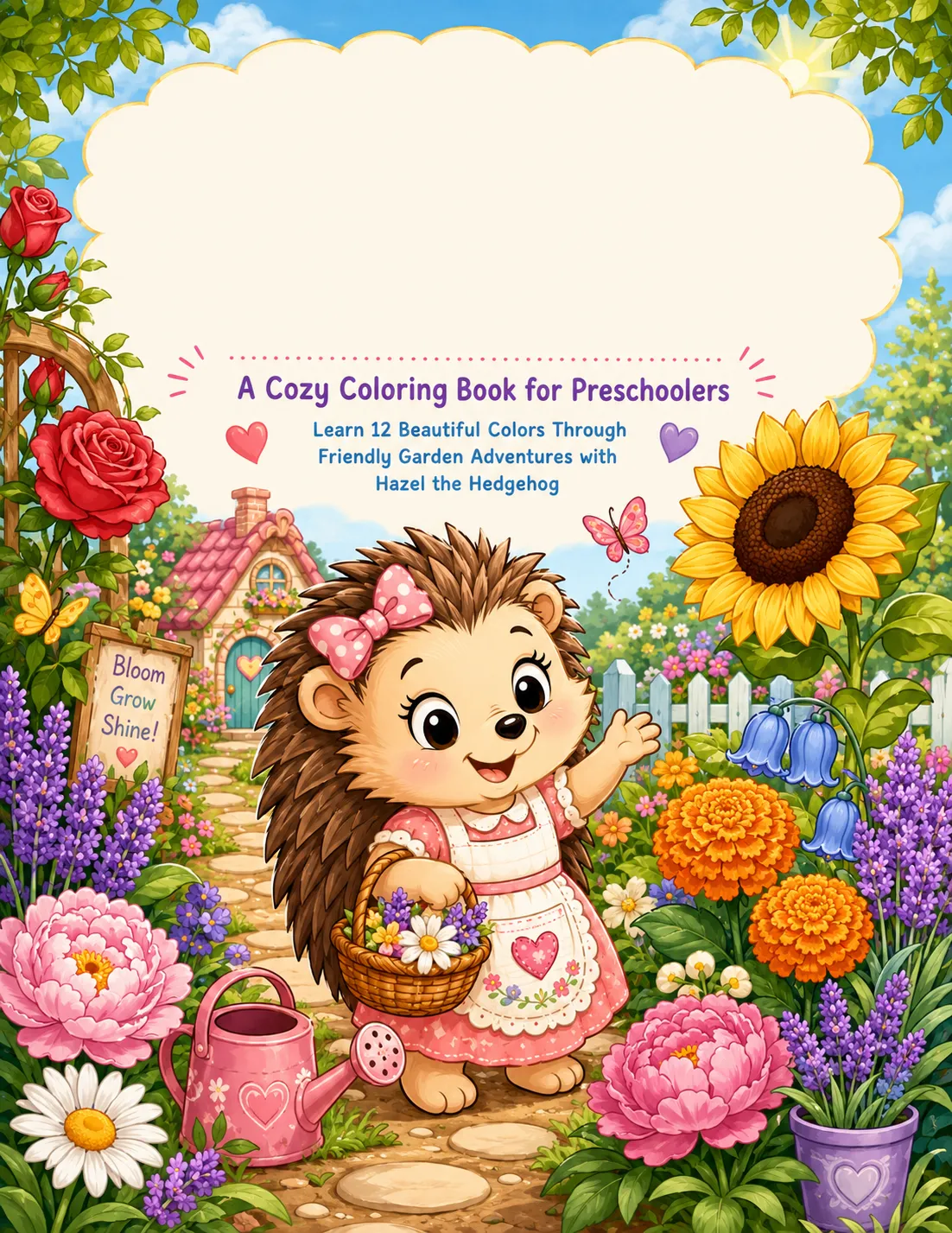 Hazel's Colors Adventure — book cover