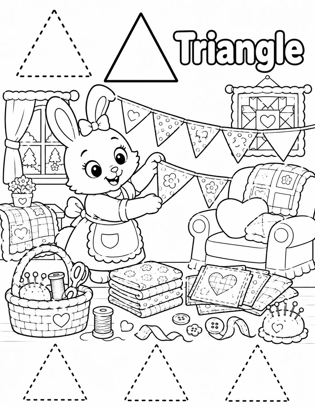 Luna's Shapes Adventure — Star Learn sample page