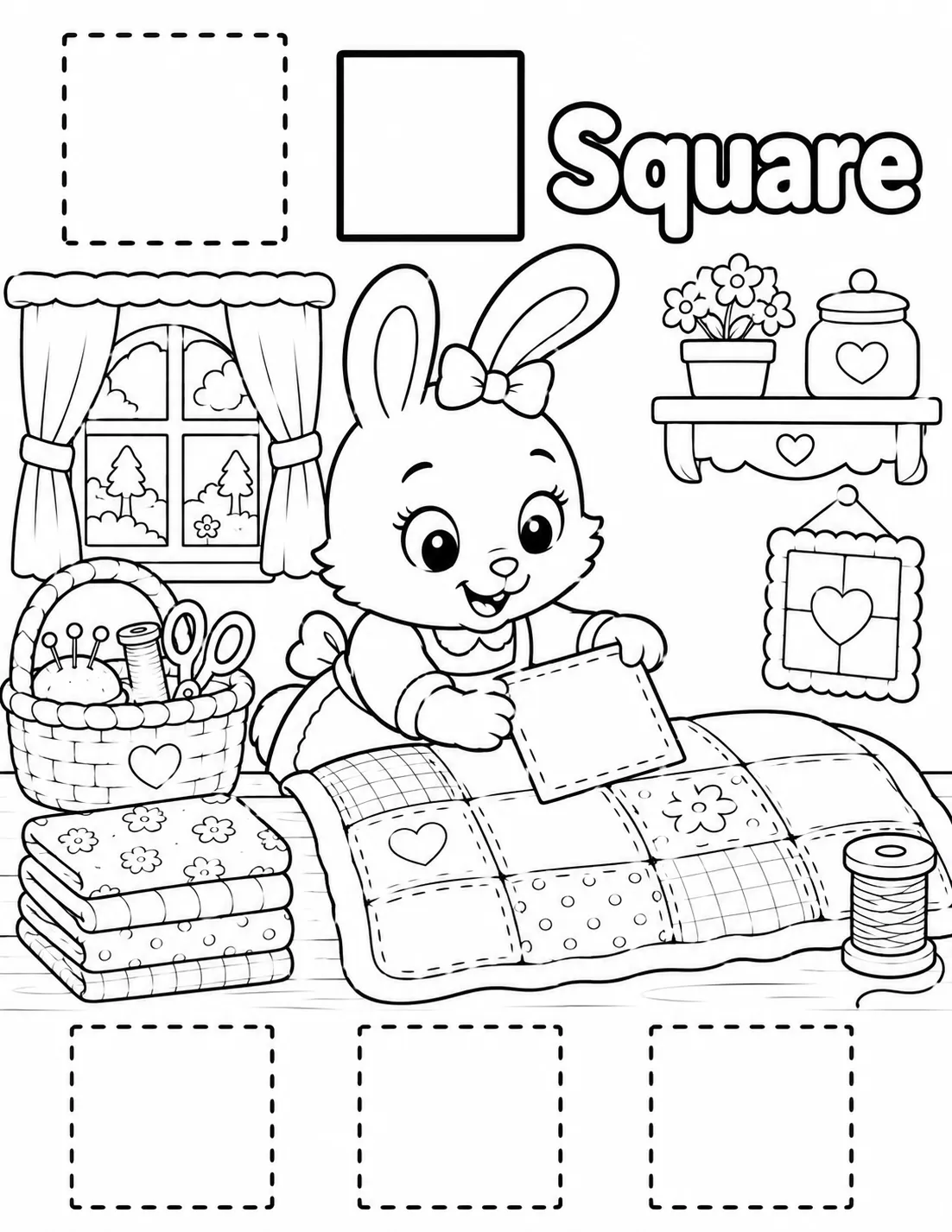Luna's Shapes Adventure — Circle Find It sample page