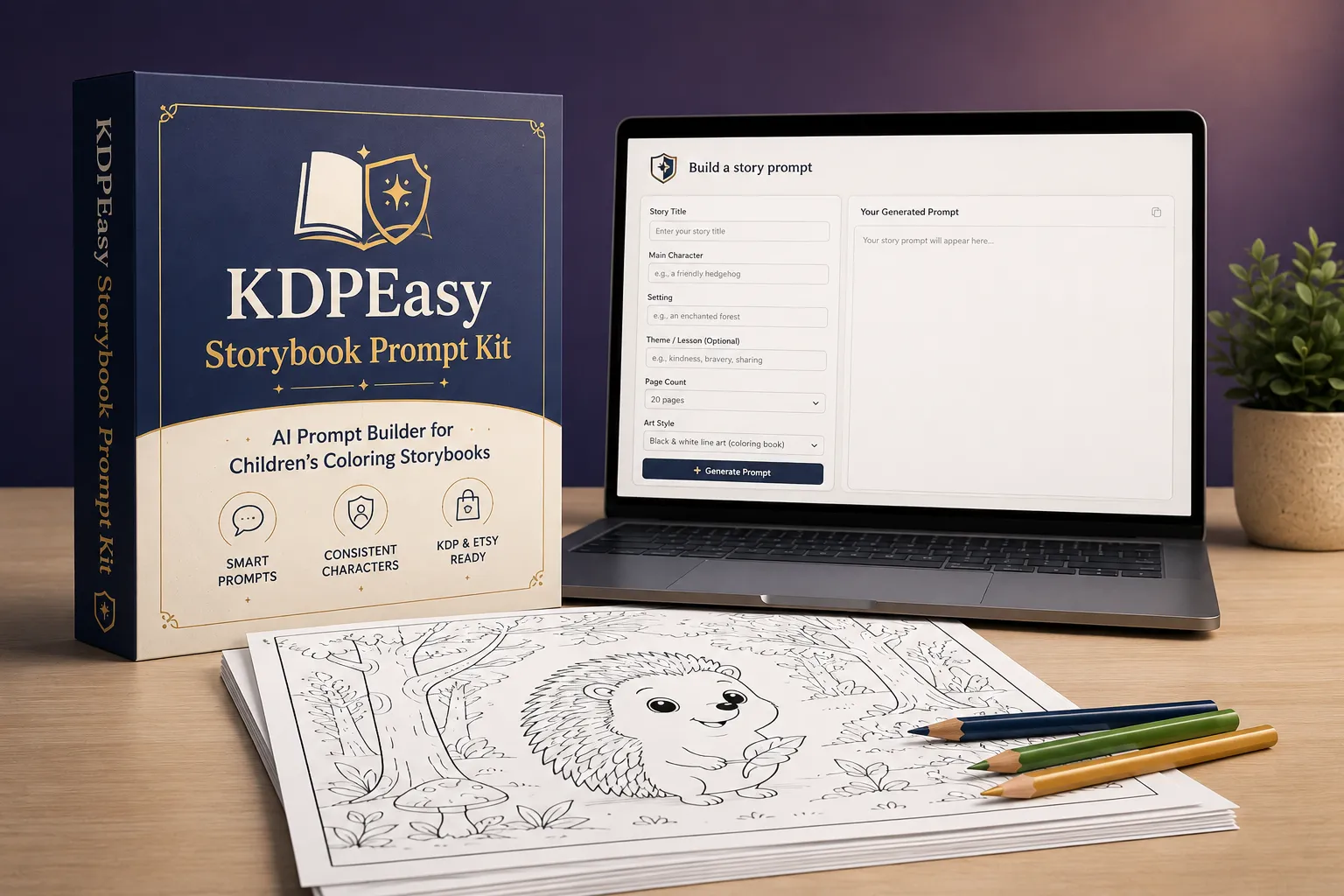 KDPEasy Storybook Prompt Kit