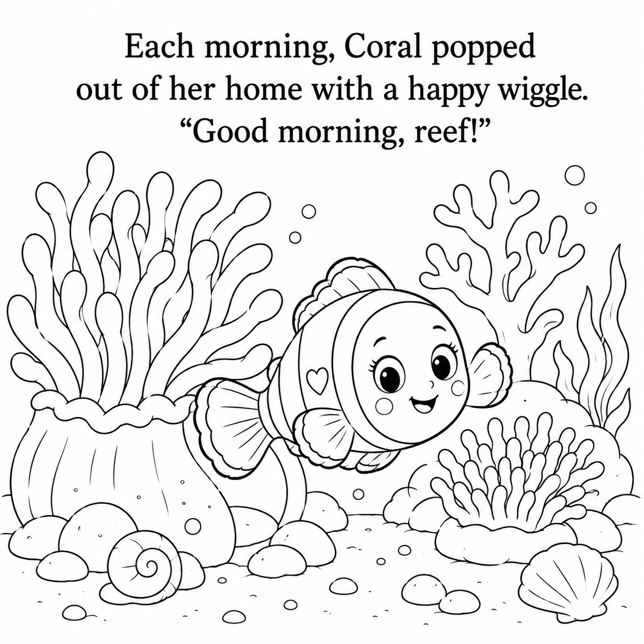 Coral Says Hello - page 1