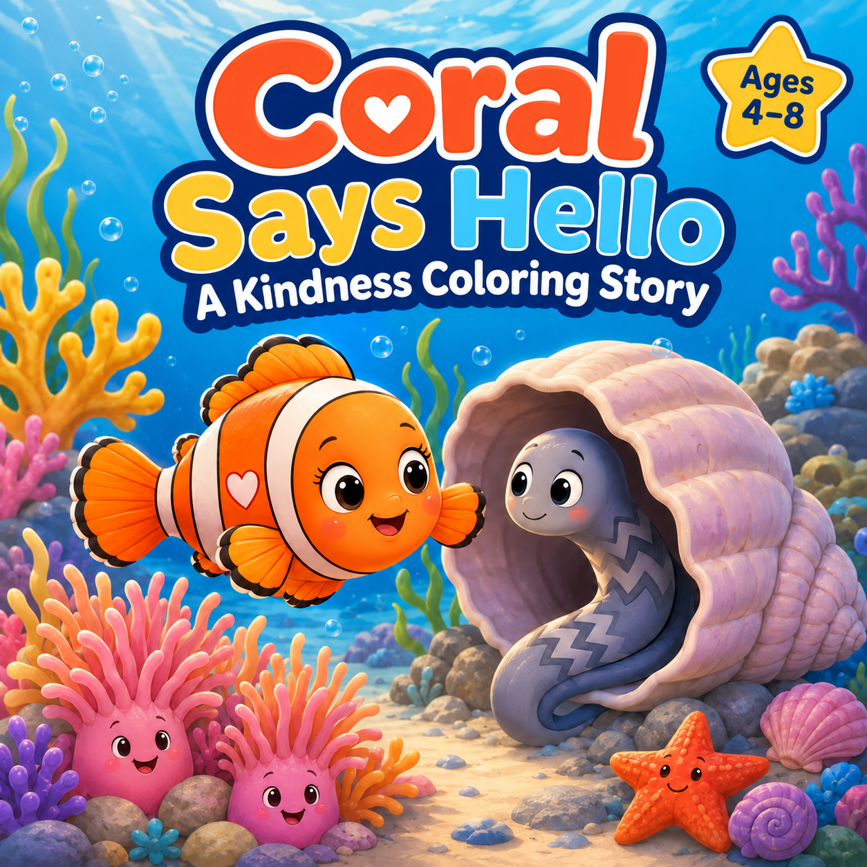 Coral Says Hello - cover